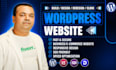 build professional wordpress website with elementor pro