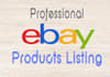 do manually products listing on ebay