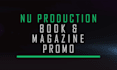 create a cinematic 3d magazine book trailer promo video