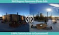 do professional 360 degree panorama photo editing, stitching, and tripod remove