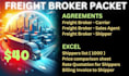 provide a freight broker packet