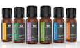 create essential oil label and box design