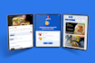 design ui ux for landing page, website or mobile app