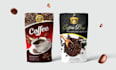 design coffee bag , coffee packaging and coffee label