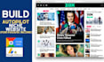 create a full automated news website autopilot news blog