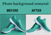 remove background  from images