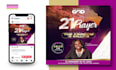 do a stunning church, event flyer design or postcard design