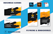 do professional graphic design in photoshop, illustrator and indesign