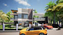 design and render 3d interior and exterior of buildings