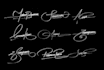 create handwritten signature design with practice video