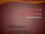 do proofreading, creative and content writing in malayalam