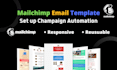 do email template,newsletter,mailchimp campaign automation