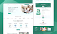 design modern website UI UX, saas web apps figma