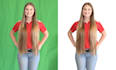 do photo background remove, hair masking