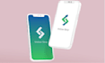 design android app icon logo or mobile IOS splash screen