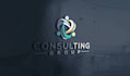 design a modern consulting, financial, accounting logo