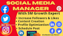 be your social media manager