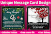 design profitable shine on jewelry message card for you