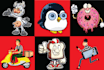 design cute cartoon characters