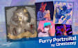 paint a furry portrait for you