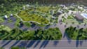 design 2d 3d master plan, site plan, residential commercial development