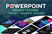 design animated powerpoint google slides or canva presentation