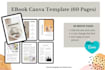 provide 60 editable canva ebook templates