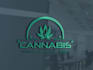 do natural cannabis, weed and marijuana logo design