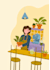 create a simple graphic illustration