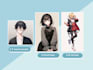 make a cool anime character concept, fan art, and art of your oc