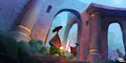 draw a landscapes or environment paintings and concept art