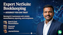 netsuite bookkeeping data migration and financial reporting