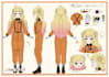 make character sheet design in anime style