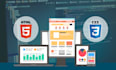 be your front end developer, will do front end development
