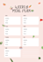 design bullet journal and planner sheets