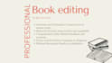 professionally edit your book