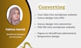 convert canva design, PSD, figma to wordpress using elementor