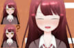 cut and add expresions to your vtuber model design