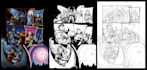 drawing comic book and graphic novel pages