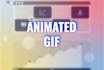create animated GIF with illustration