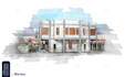create digital sketches of concept buildings design
