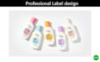 design product label and packaging design