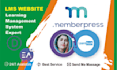 develop learndash lms with memberpress membership