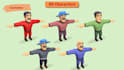 model 3d ai game ready character