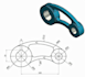 do industrial 3d cad model, 3d product design, sketch and rendering