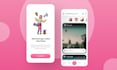 design futuristic ai app UI UX designs in figma