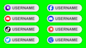 create social media lower third animation