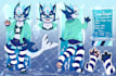 draw reference sheet for your furry character