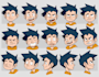 make your character with different expressions