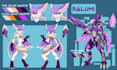 draw your furry character reference sheet